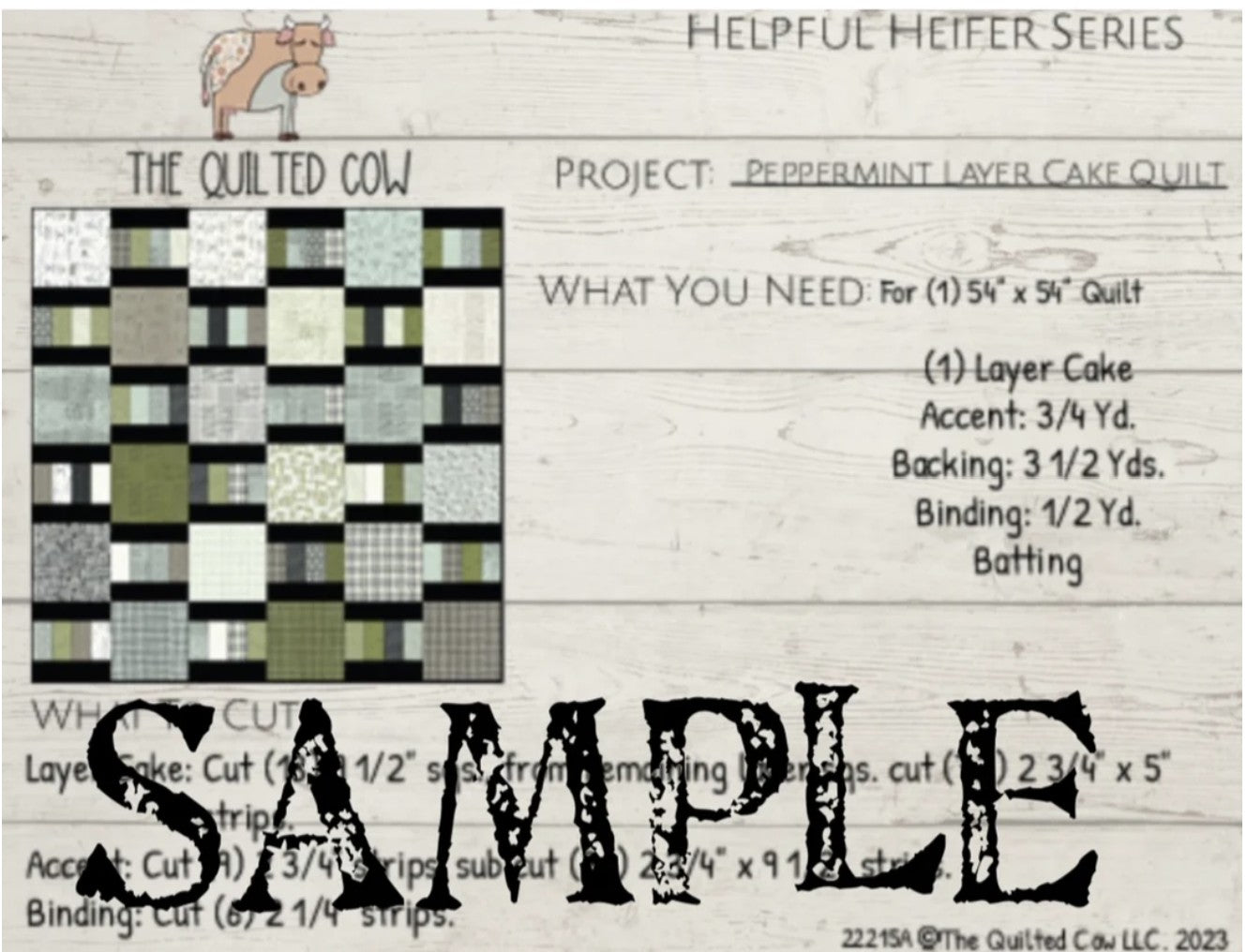 Beginner Quilting: Peppermint Layer Cake Quilt Top