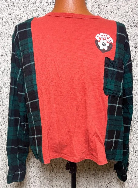 Upcycled Campfire Shirt