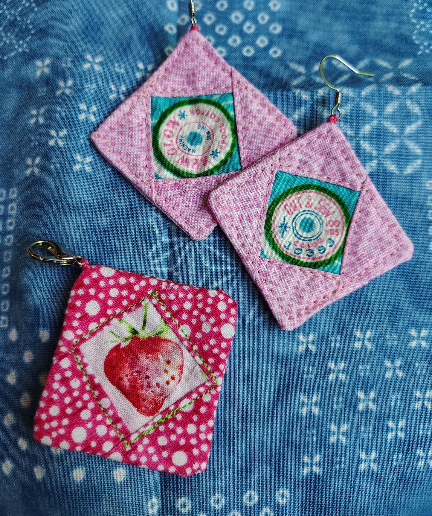 Mini Block Charms for Jewelry, Key Chains, Zipper Pulls and more!