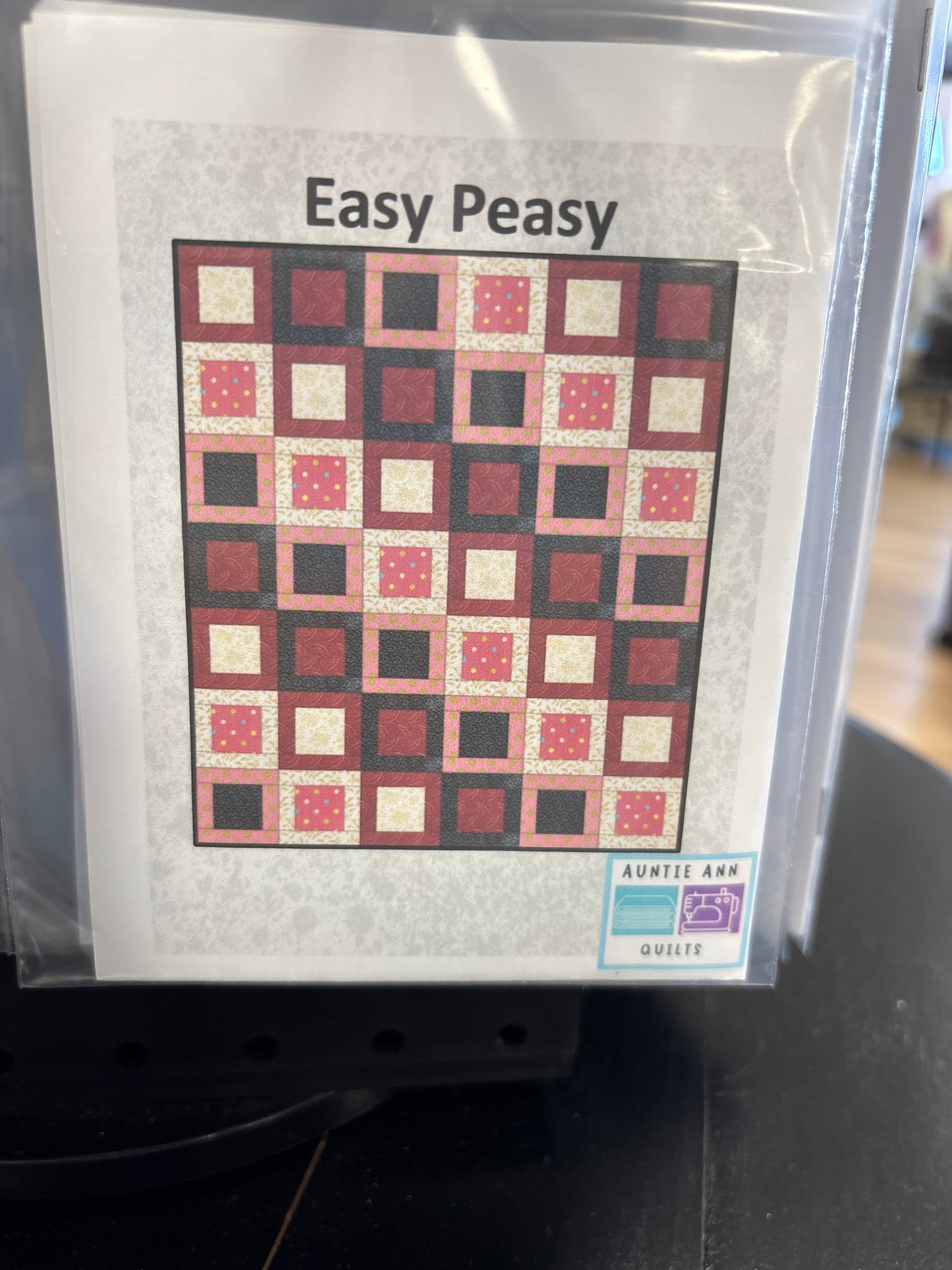 AUNTIE ANN EASY PEASY PATTERN