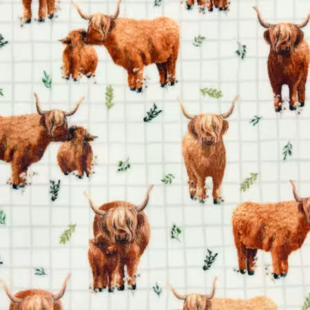 Penny Highland Grid Digital Cloud Cuddle