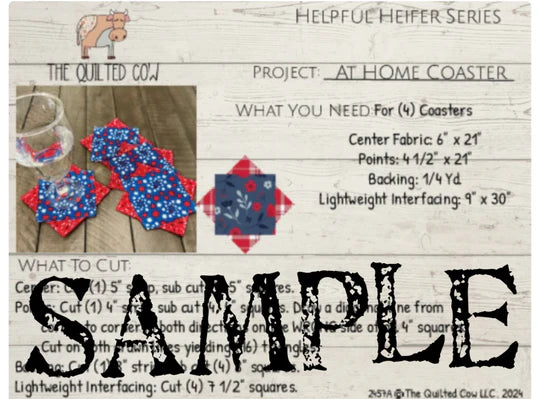 HH AT HOME COASTER 2457A