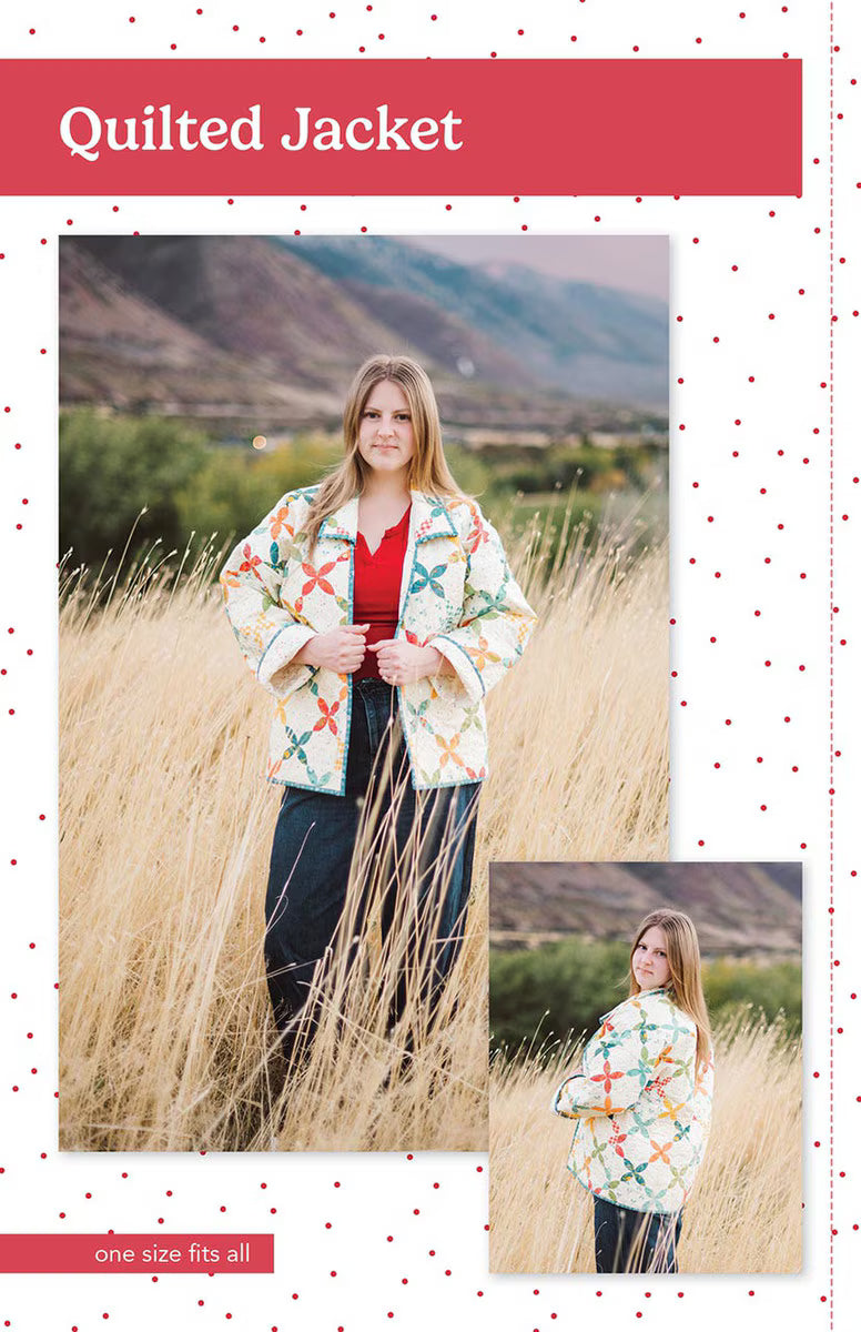 Quilted Jacket Pattern by Claire McKinlay Root & Paula Devey McKinlay