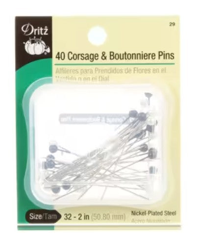 Corsage and Boutonniere Pins 2in #29