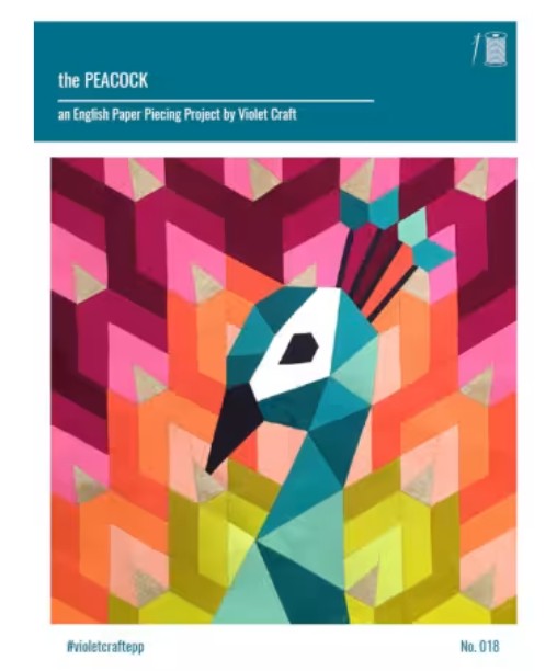 Peacock English Paper Piecing #VC018