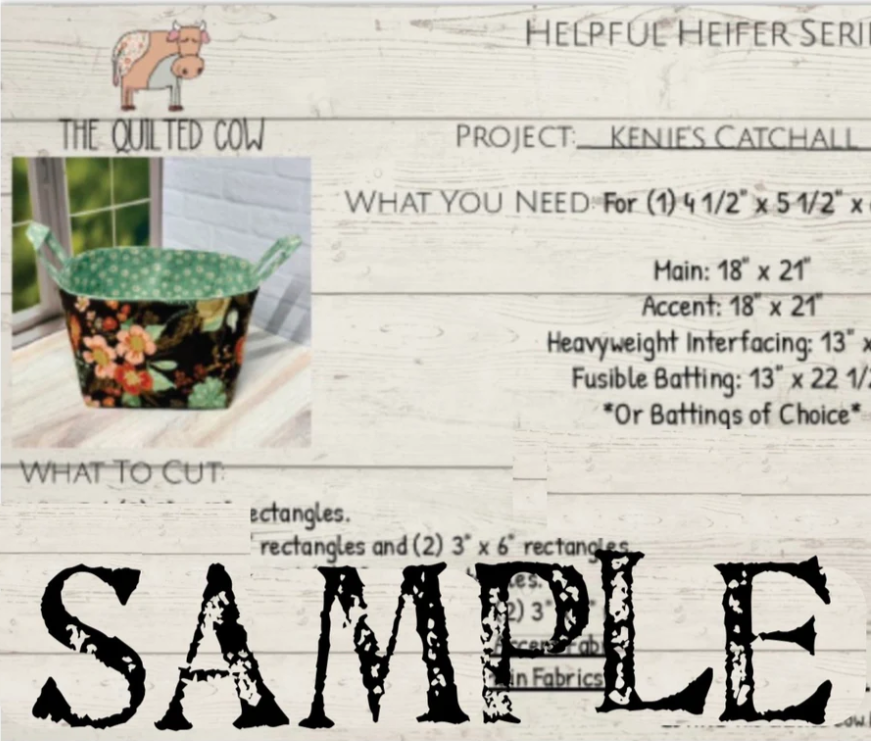 Helpful Heifer Kenie's Catchall #2897A