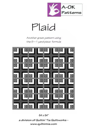 A-OK Patterns Plaid
