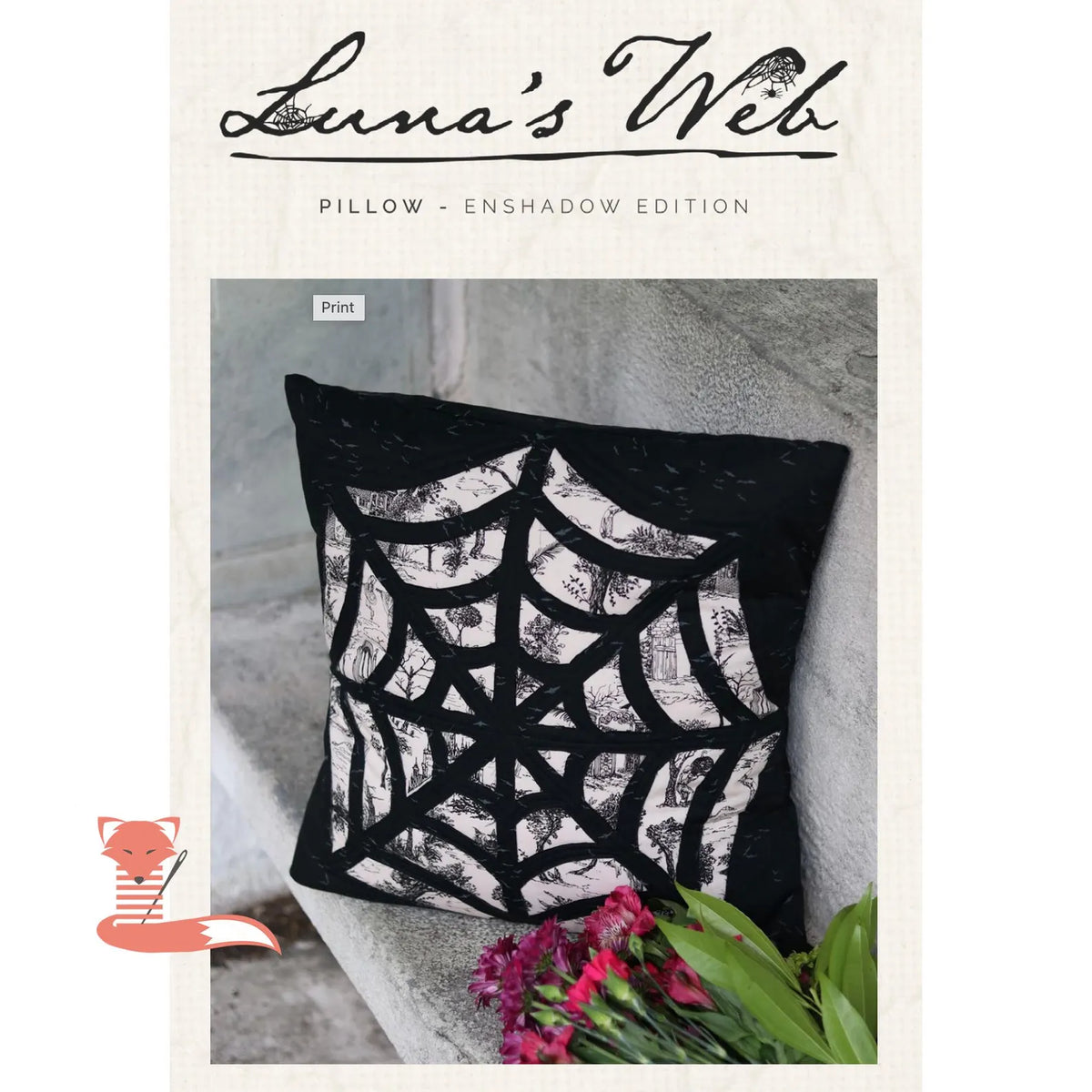 LUNA'S WEB PILLOW