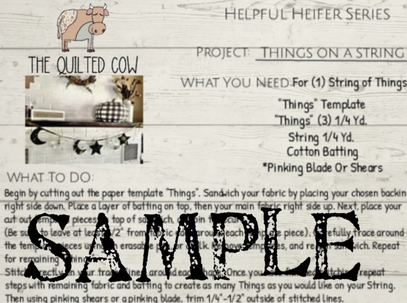 Beginner Sewing: Christmas Tree Bunting