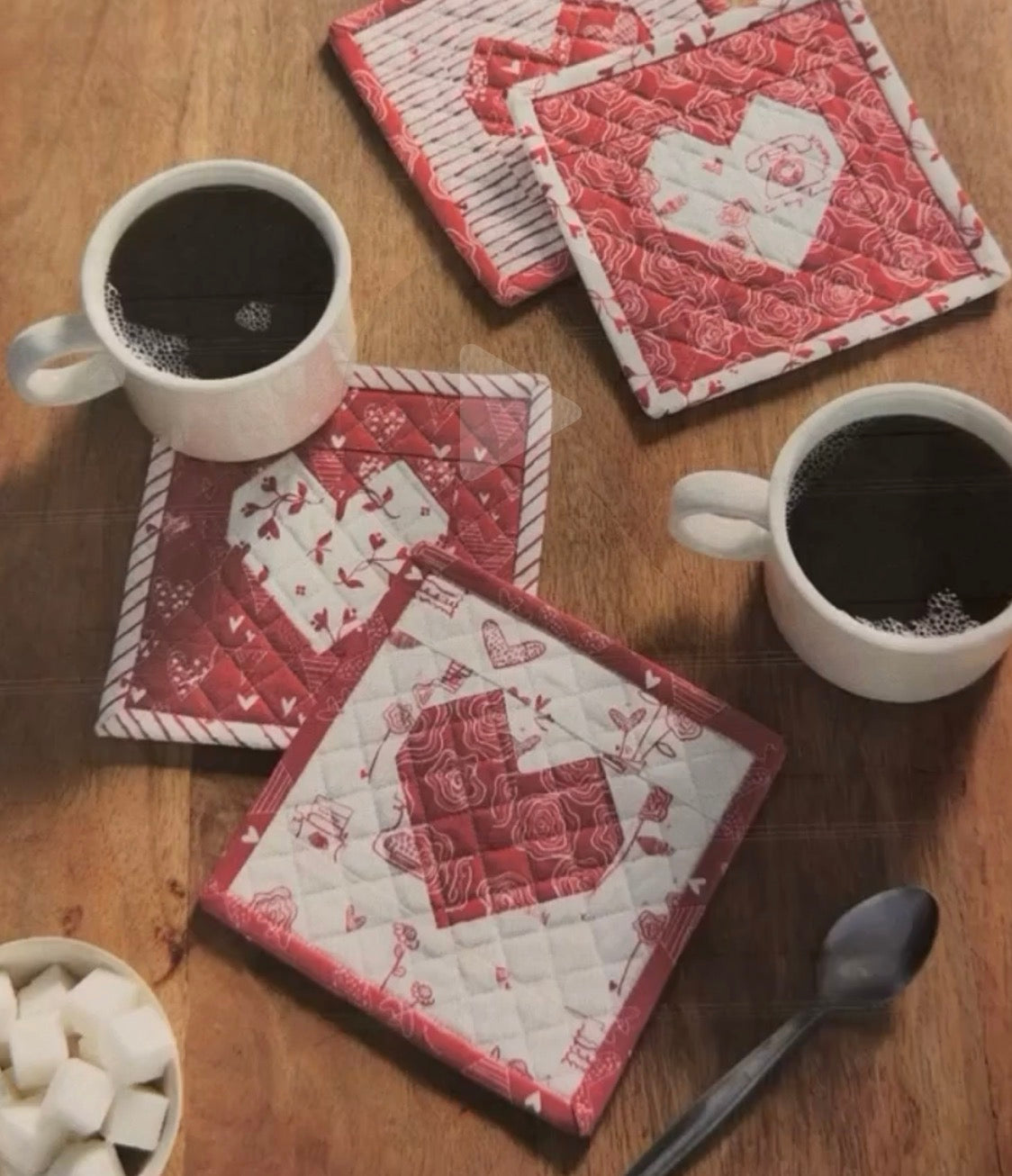 Mug Rug - Place In My Heart Coasters