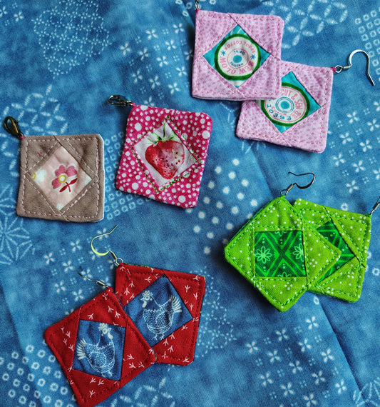 Mini Block Charms for Jewelry, Key Chains, Zipper Pulls and more!