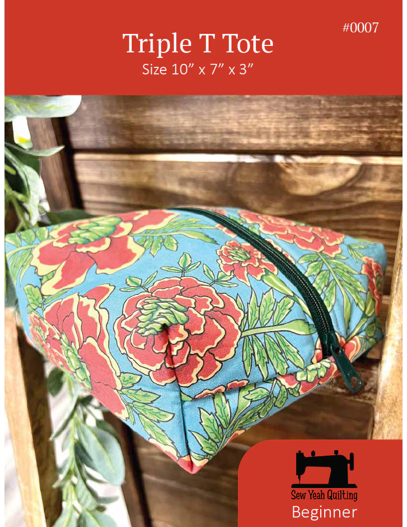 TRIPPLE T TOTE by Riley Blake