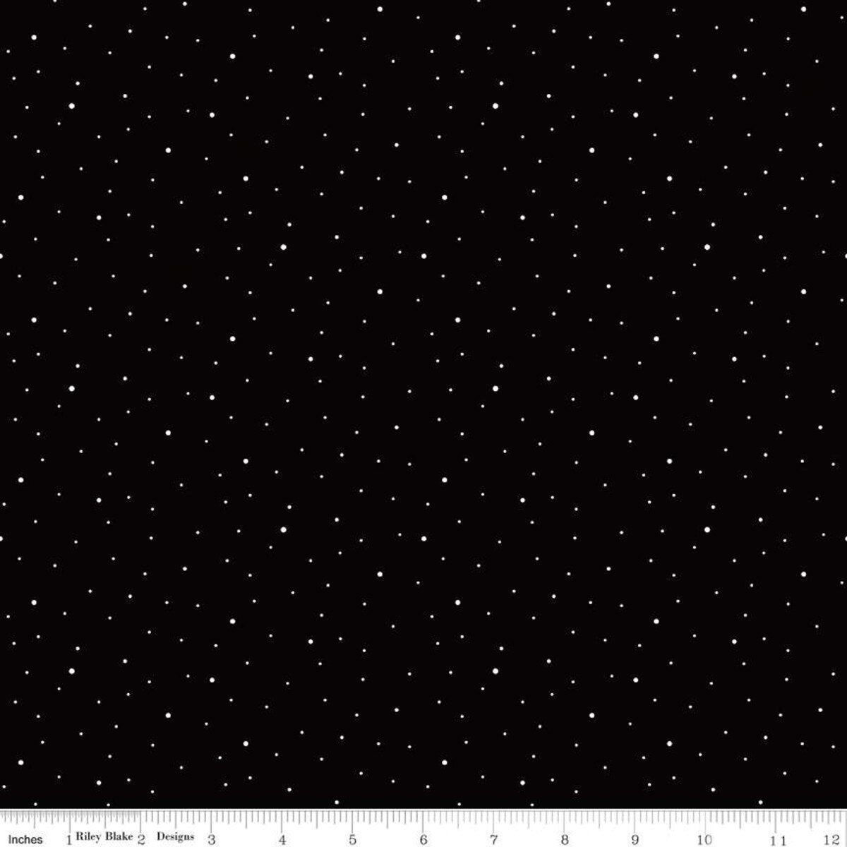 Wide Back Basics Dapple Dot Black WB640