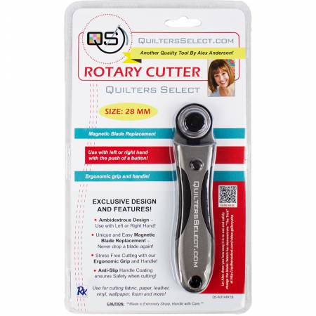 Quilters Select 28mm Rotary Cutter QS-ROTARY28