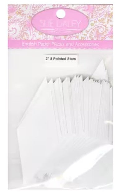 2in 8 Pointed Star Papers (100 pieces per bag) #8PTSTAR2