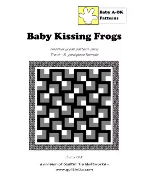 A-OK Pattern Baby Kissing Frogs