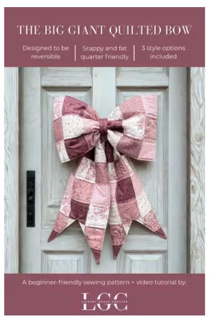 The Big Giant Quilted Bow #LGC-TBGQB
