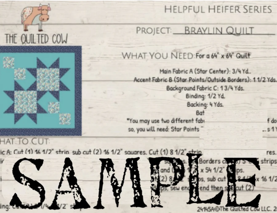 Helpful Heifer Braylin Quilt