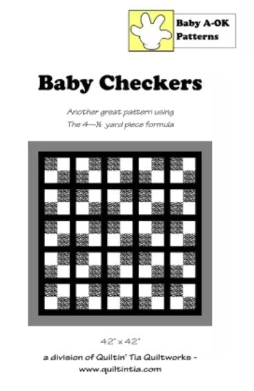 A-OK Patterns Baby Checkers