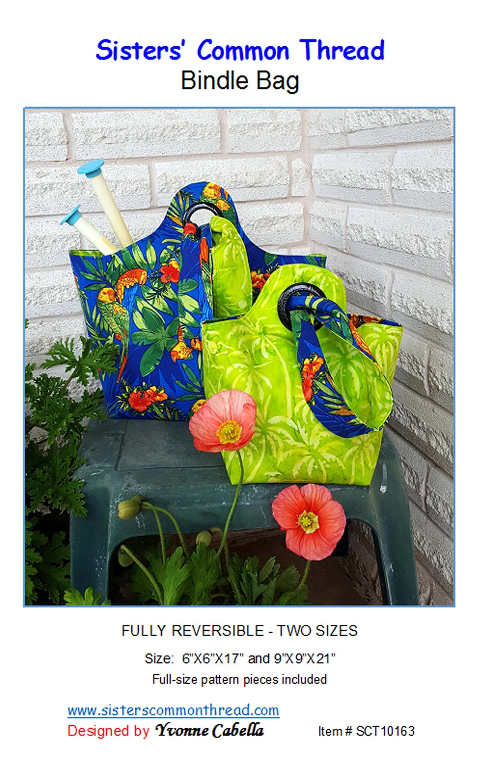 Sisters' Common Thread Bindle Bag