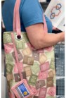 Helpful Heifer Book Worm Bag