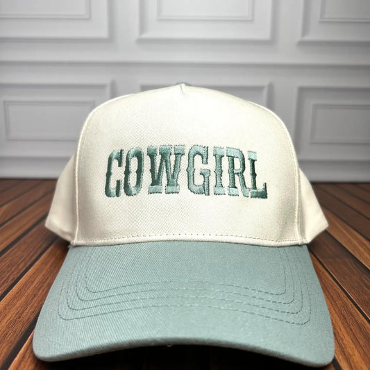 Cowgirl Embroidered Hat