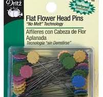 DRITZ FLOWER HEAD PINS 50ct