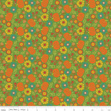 Riley Blake  Autumn Afternoon Green