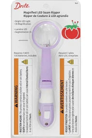 DRITZ MAGNIFIED LED SEAM RIPPER